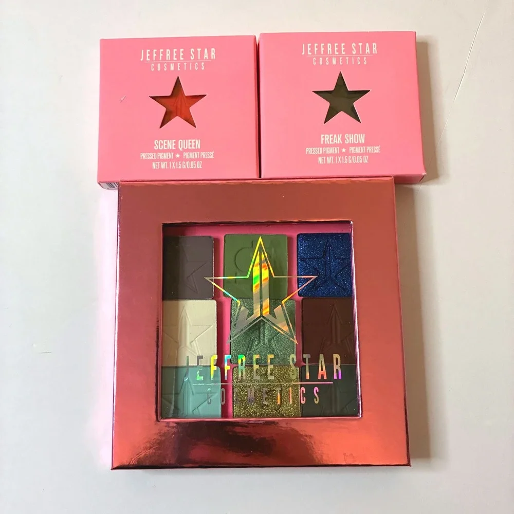 Jeffree Star Cosmetics Artistry Eyeshadow Magnetic Palette + 2 Minis Queen Freak